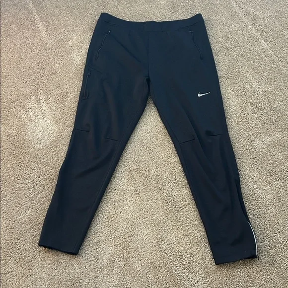Nike Mens XL Black Tapered Running Pants - Picture 2 of 12